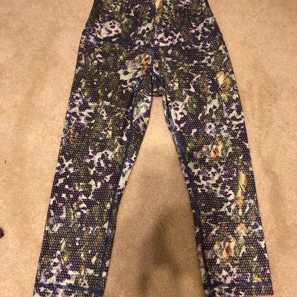 lululemon cropped leggings sz 2